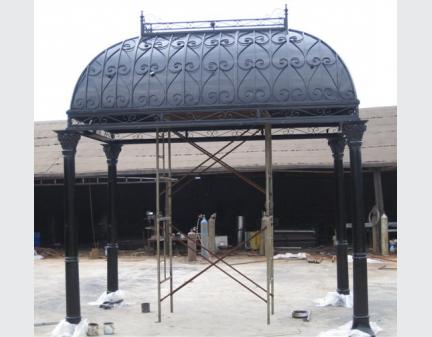 wrought iron gazebo, Iron Greenhouse