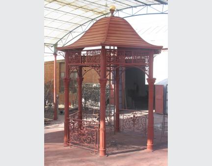 Great quality cast iron gazebo,iron garden gazebo