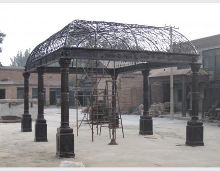 greenhouse,gazebo with glass,black gazebo