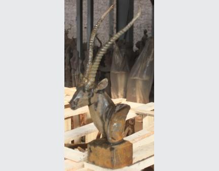 iron garden deers,iron animal sculptures,iron animal sculptures,garden decoration