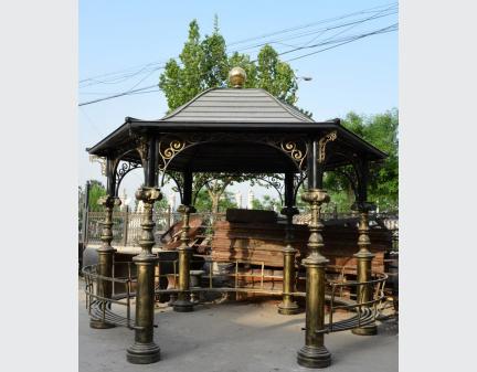 wrought iron gazebo garden metal gazebos