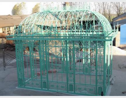 Wrought Iron Greenhouse,cast iron gazebos