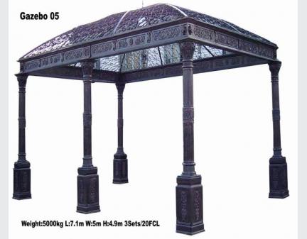 Wrought Iron Greenhouse,outdoor gazebo for garden decoration