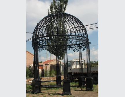 wrought iron gazebo,iron gazebo,garden ornament