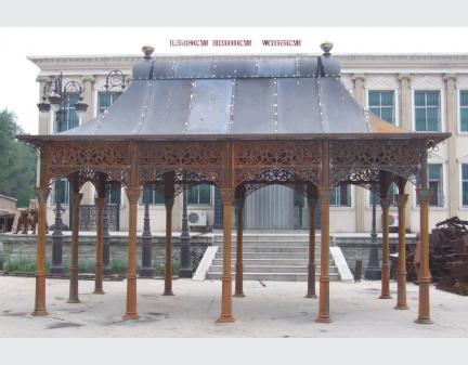 iron gazebo,cast iron gazebo,outdoor gazebo